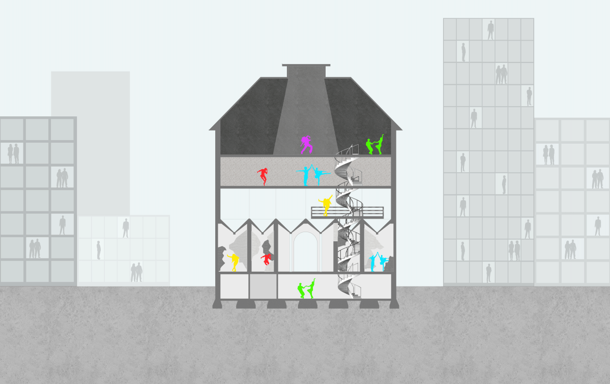 “The performing pavilion”